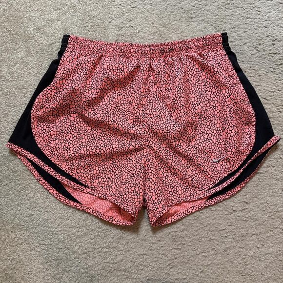 Nike Pants - Nike Women's hot pink and black shorts - Small